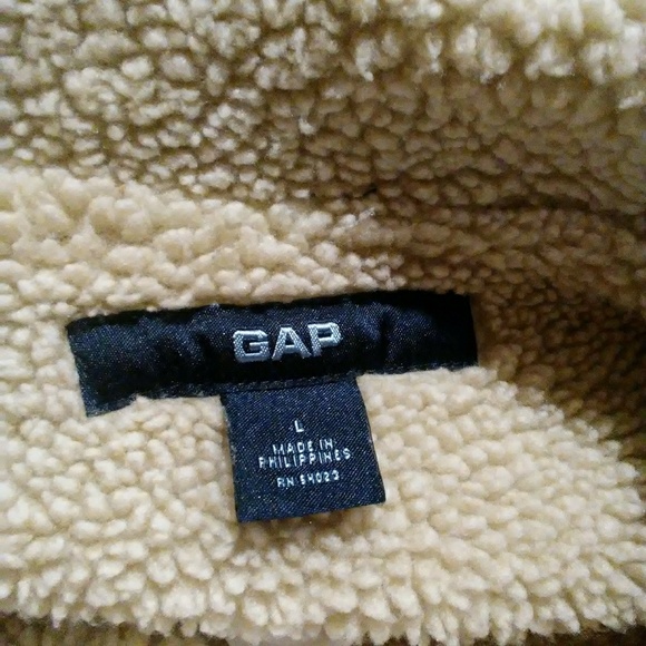 Gap VTG Sherpa Lined Trucker Jacket - Picture 4 of 7